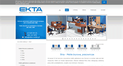 Desktop Screenshot of ekta-meble.pl